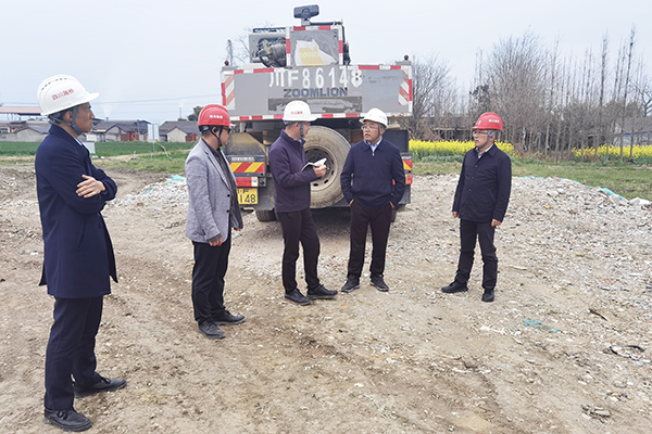 四川路桥党委副书记、副董事长、总经理羊勇率队赴德阳绕城南项目督导节后复工复产工作