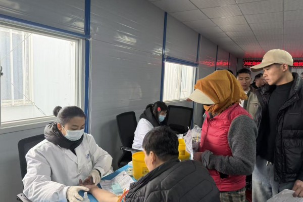 川红TJ4标全员产业工人健康体检圆满完成