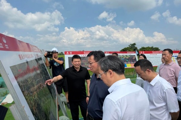 德阳市委副书记、市长黄朝阳一行赴德阳绕城南高速公路项目LJ7标调研
